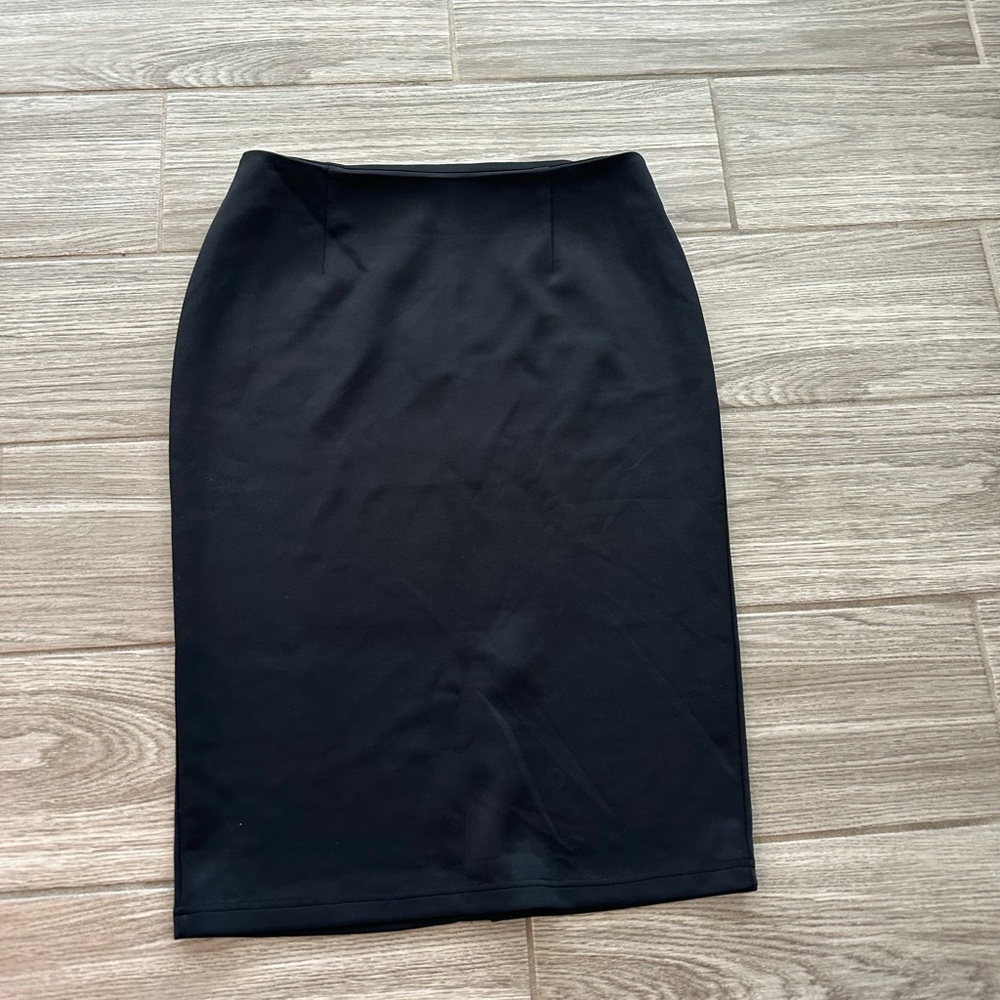 🔥3 for $5 Black Spense Pencil Skirt Knee Length Career